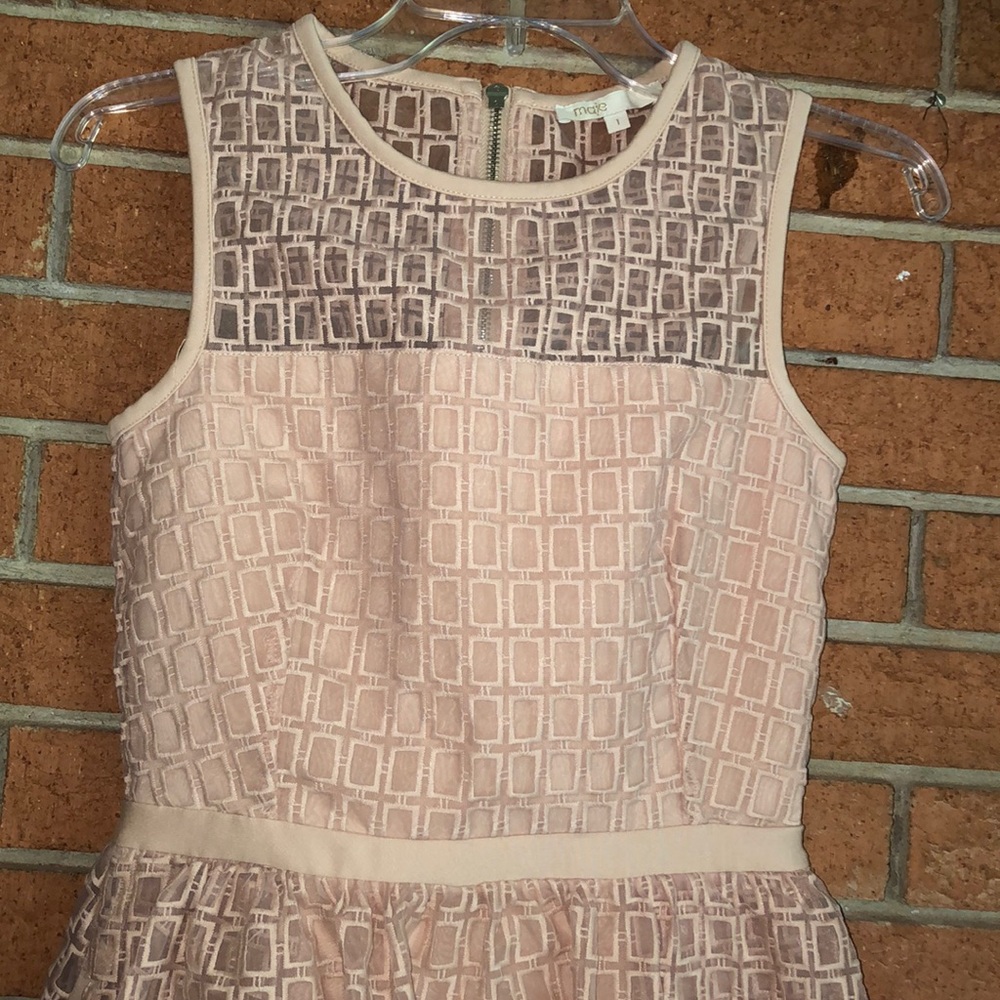🥂MAJE🥂ELIXIR ANGLAISE ORGANZA MINI DRESS🥂 - Picture 10 of 13